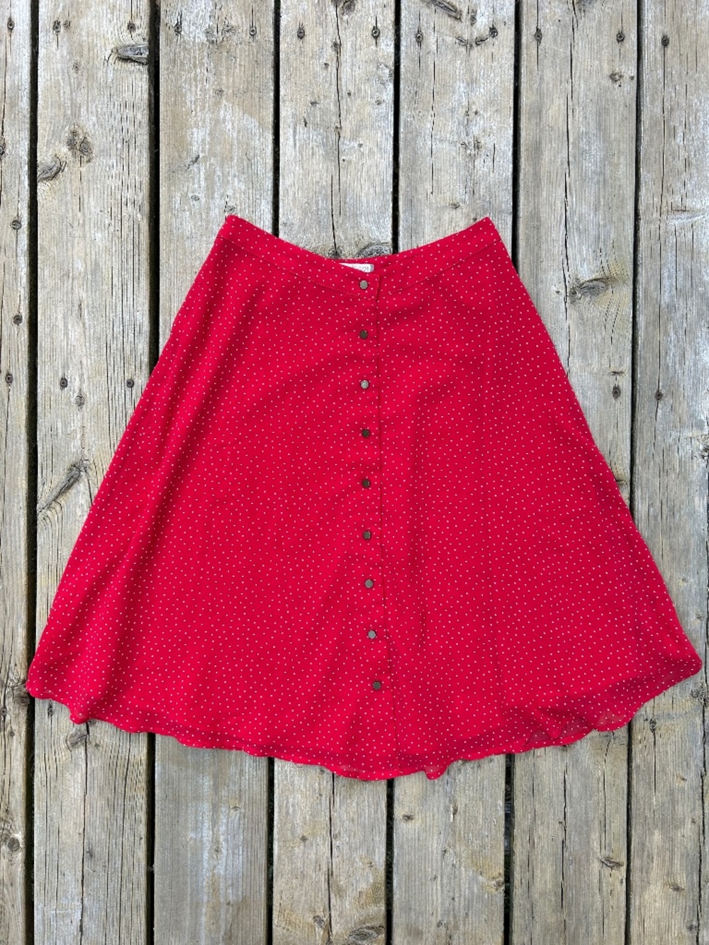 Forever 21 ⎸ Red Polka Dot Skirt